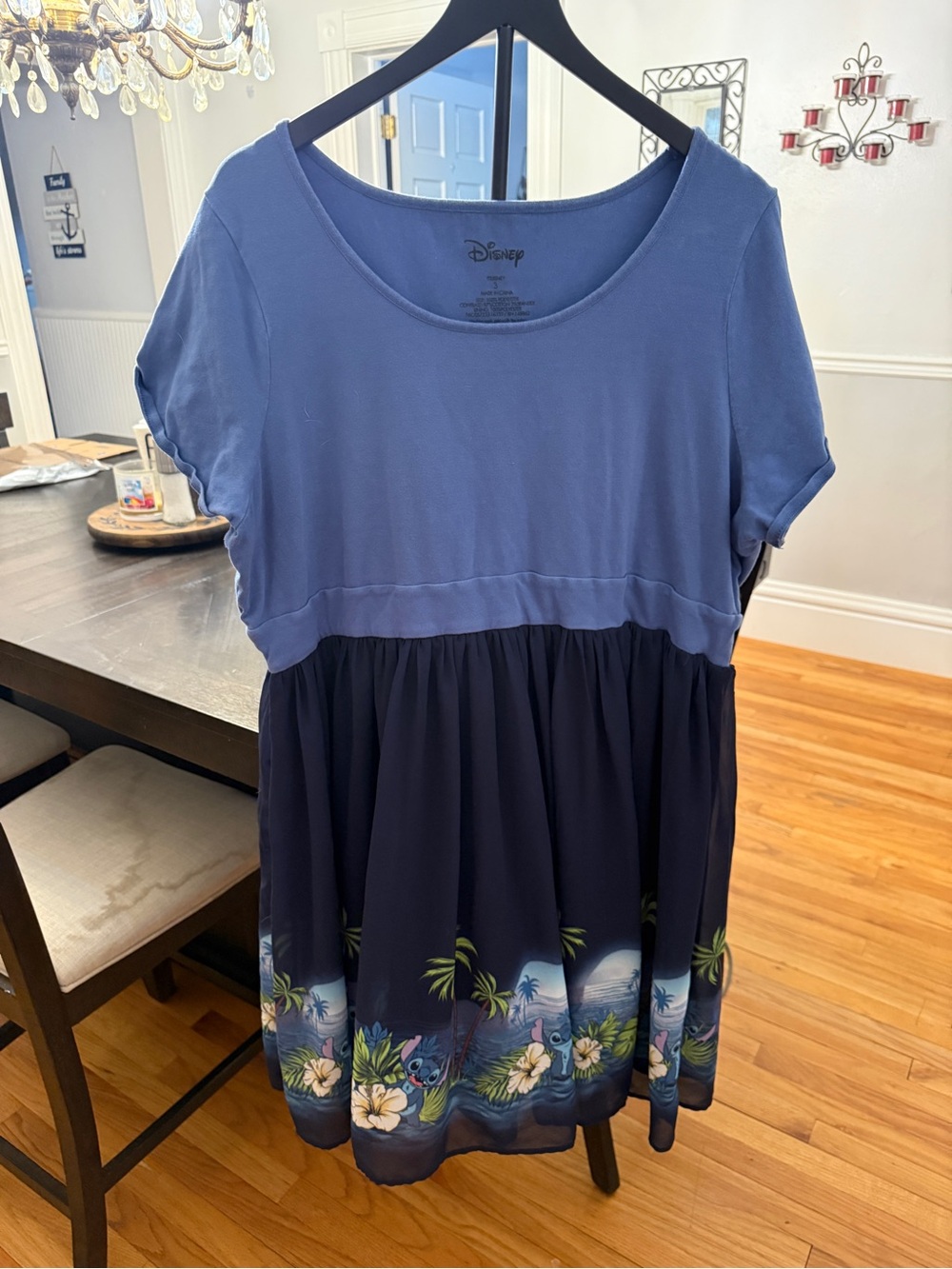 Torrid Disney Lilo & Stitch Moonlit Beach Dress 3X - Picture 2 of 5